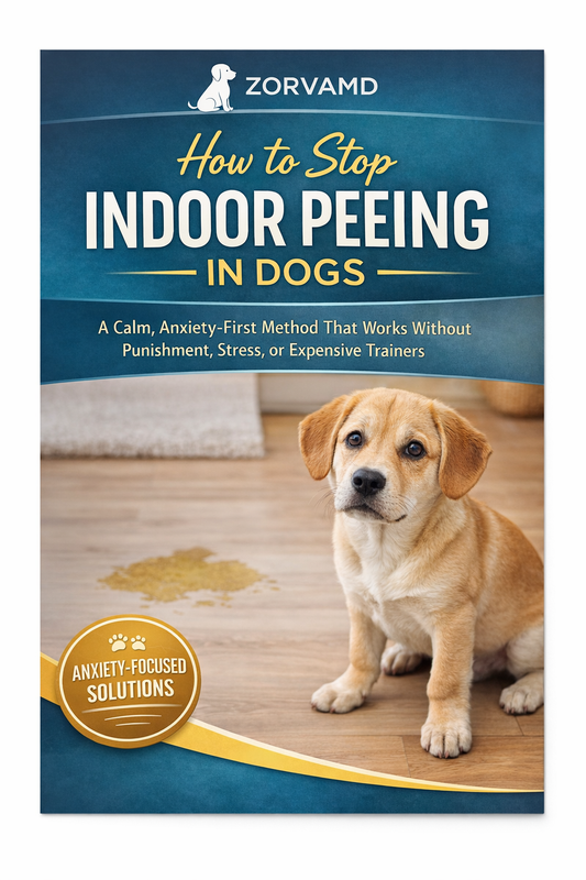How to Stop Indoor Peeing in Dogs — ZORVAMD Calm Method